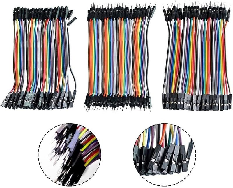 40 Pcs 20cm Jumper Wires Kit Male to Male Female Male to Female for Arduino Breadboard - Image 4